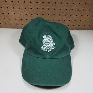 47 Brand mens distressed Michigan State Spartans MSU strapback hat OS EUC